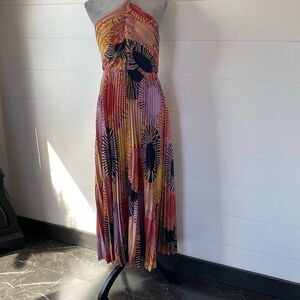 House Of Harlow 1960 pleated dress